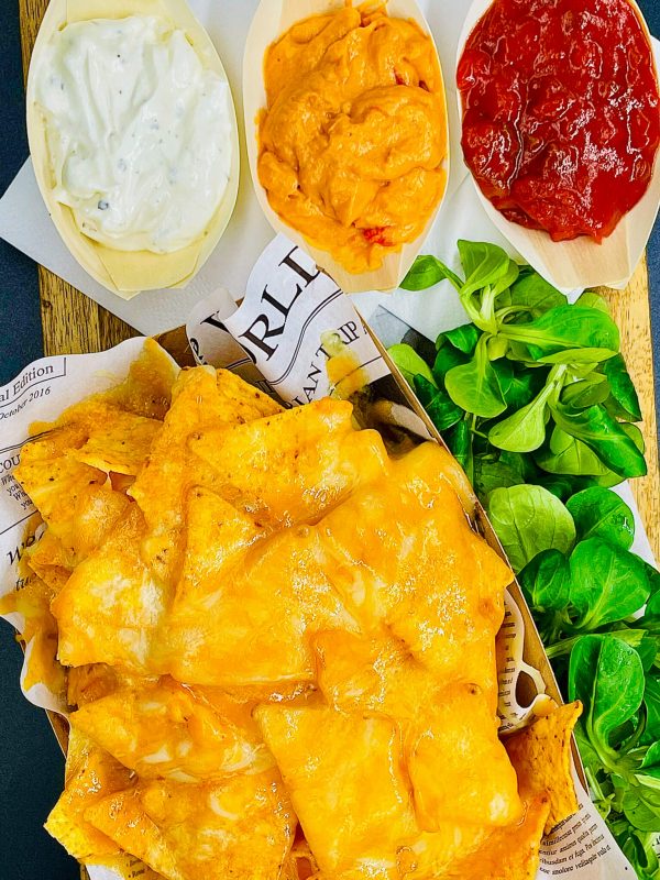 cheesy nachos